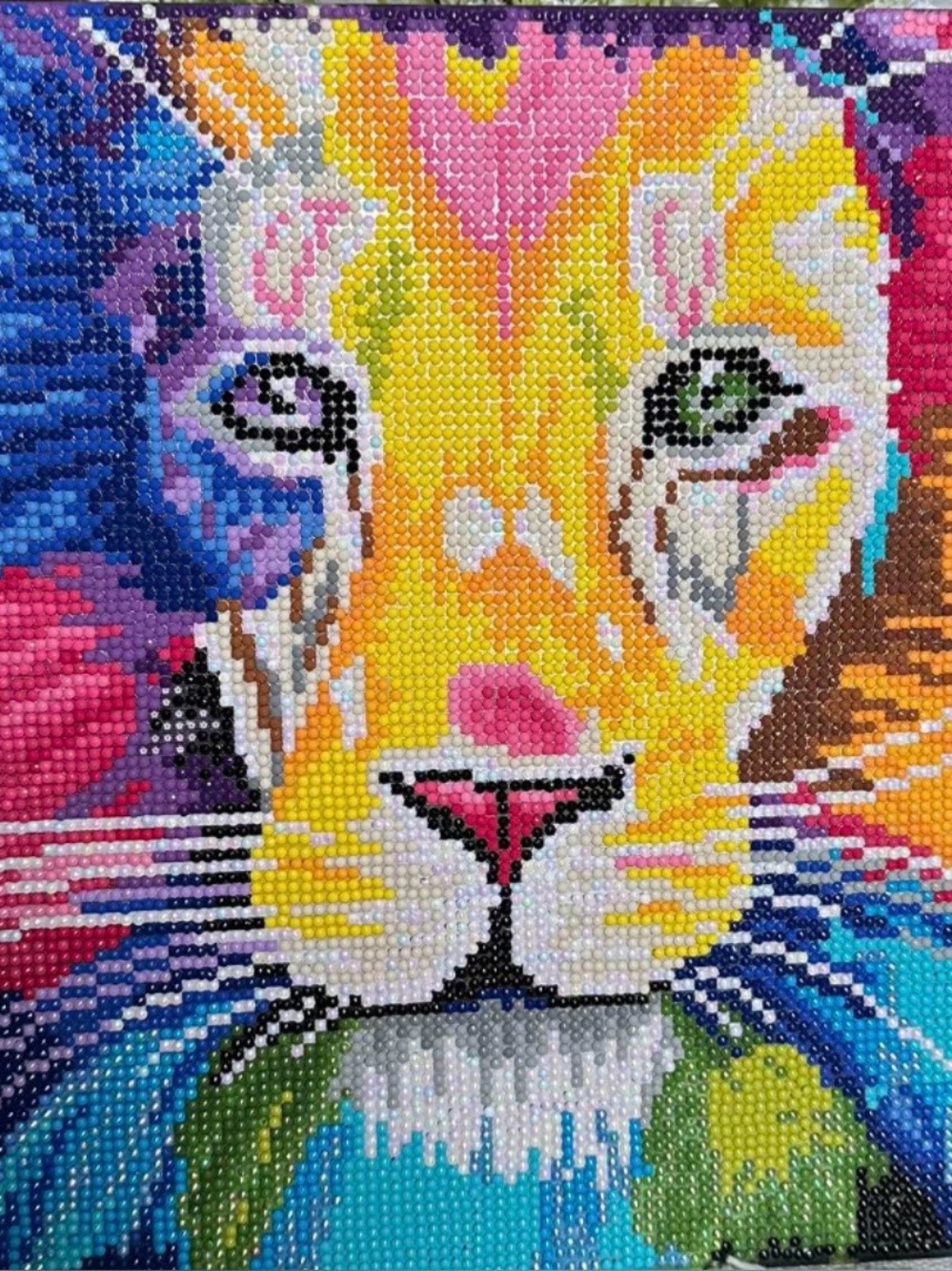 Hobby Lobby Tiger Art Diamond Painting Kit
